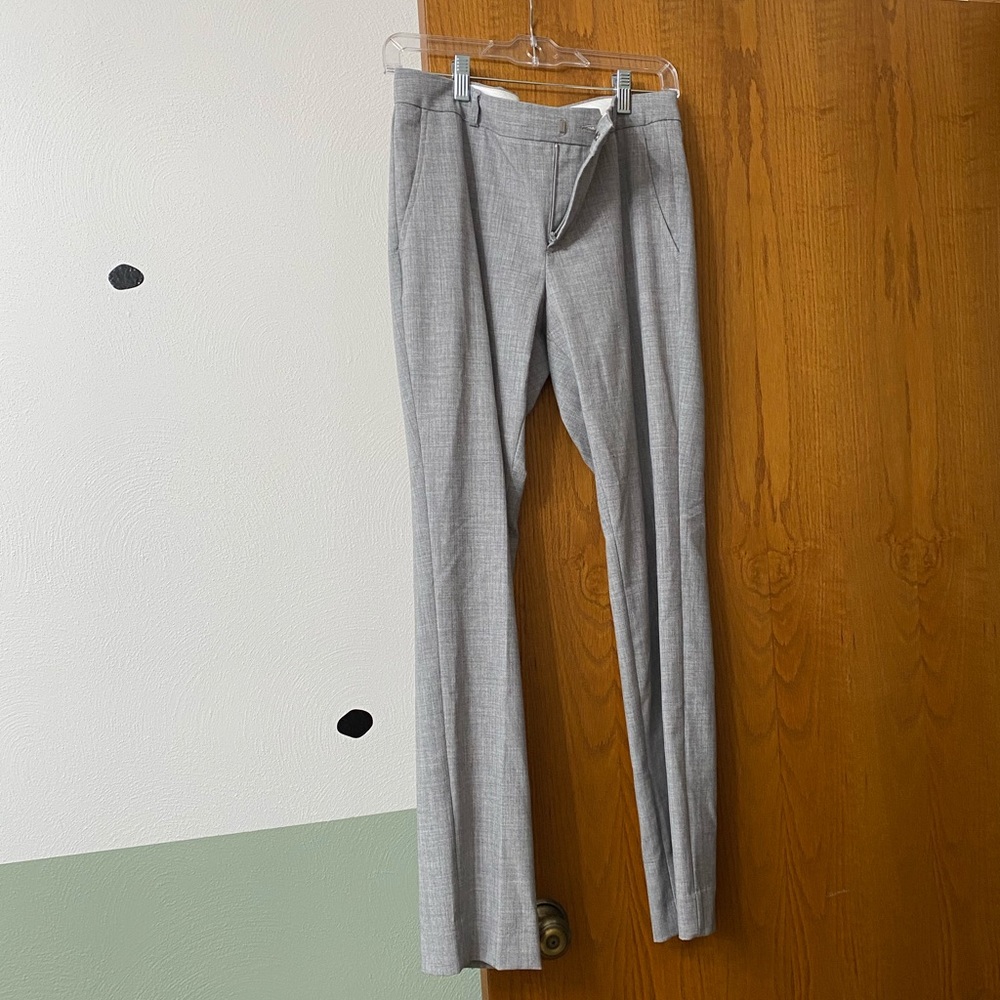 Gray Banana Republic Straight Leg Suit Bottoms (Matching jacket listed too!)